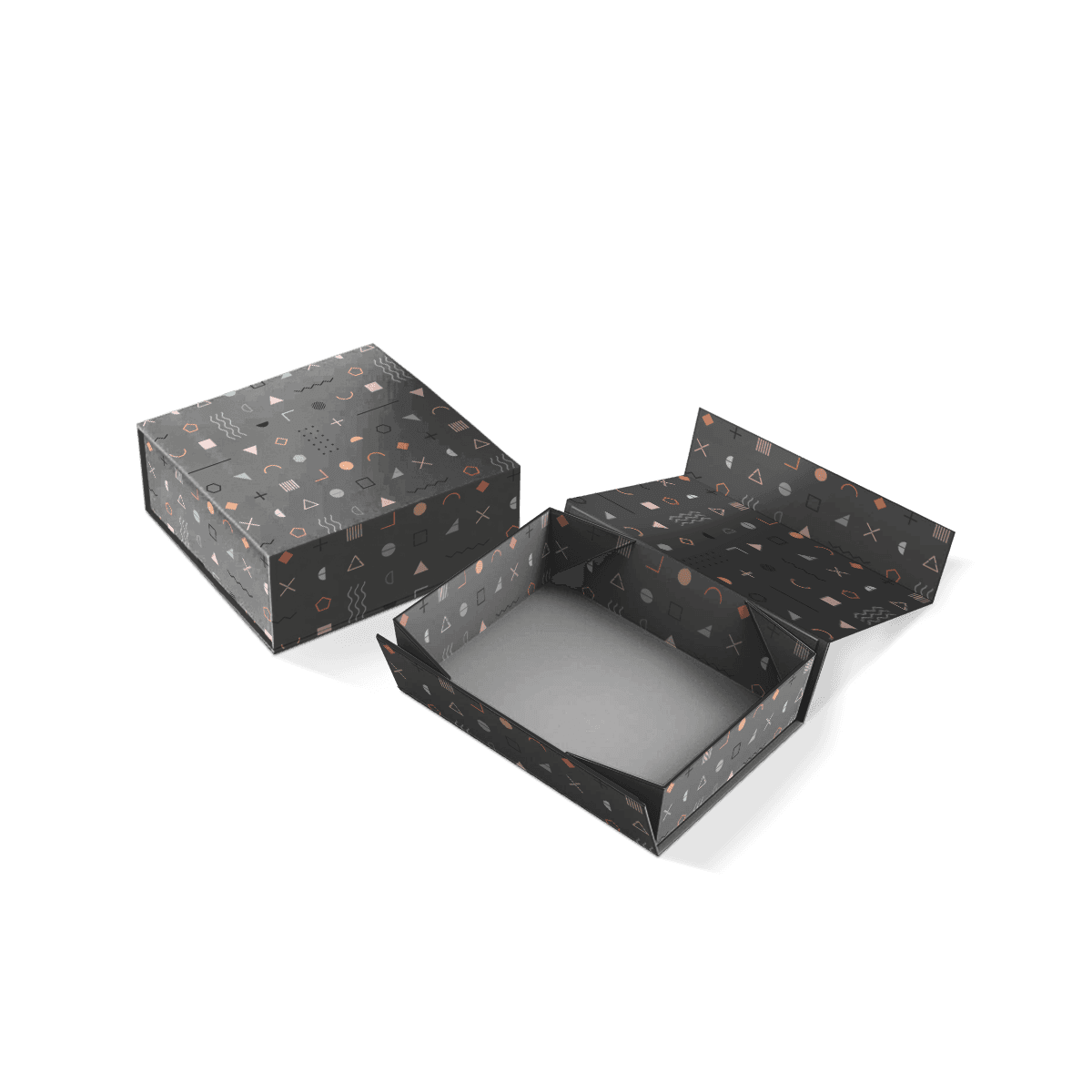 Flat Fold Rigid Boxes