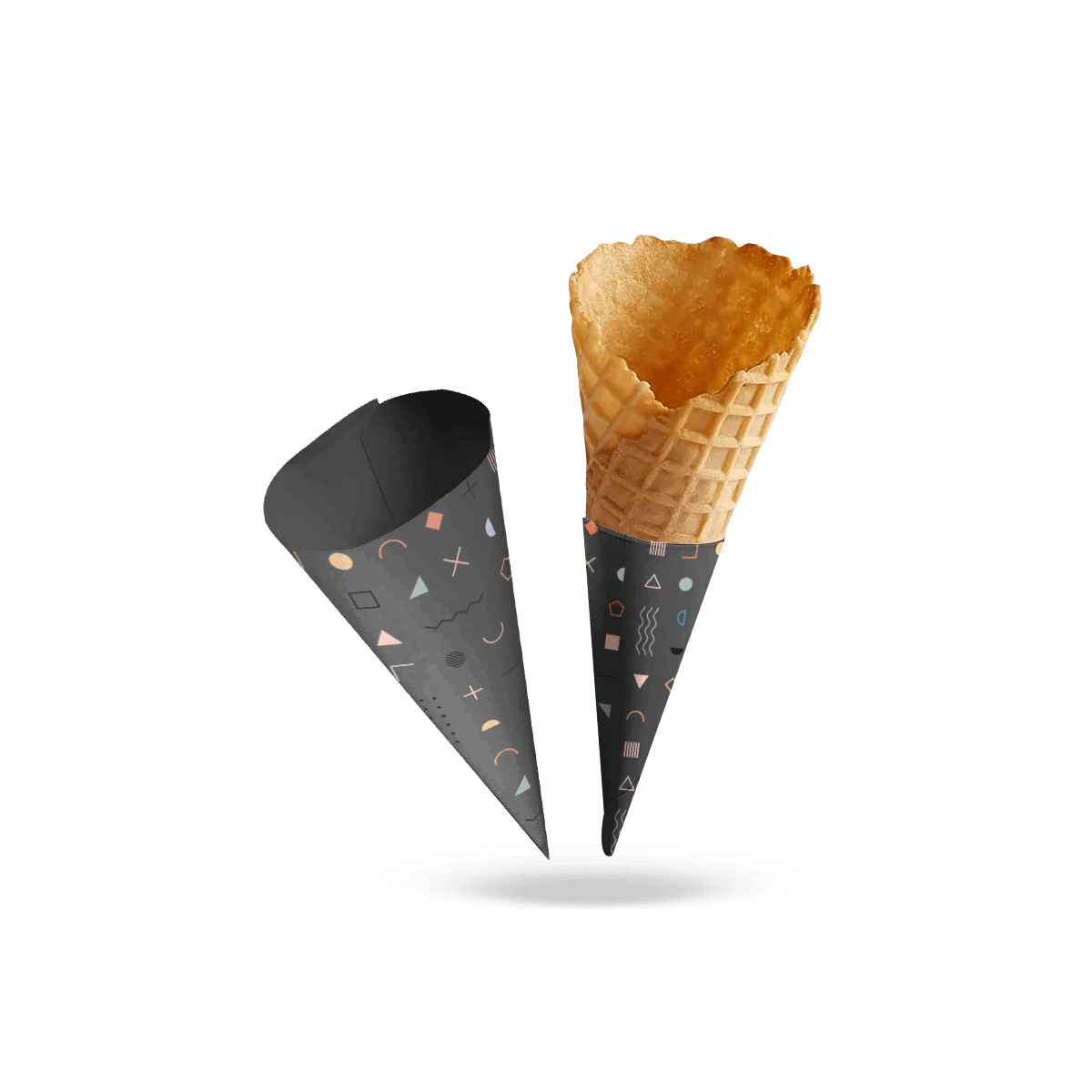Waffle Cone Sleeves