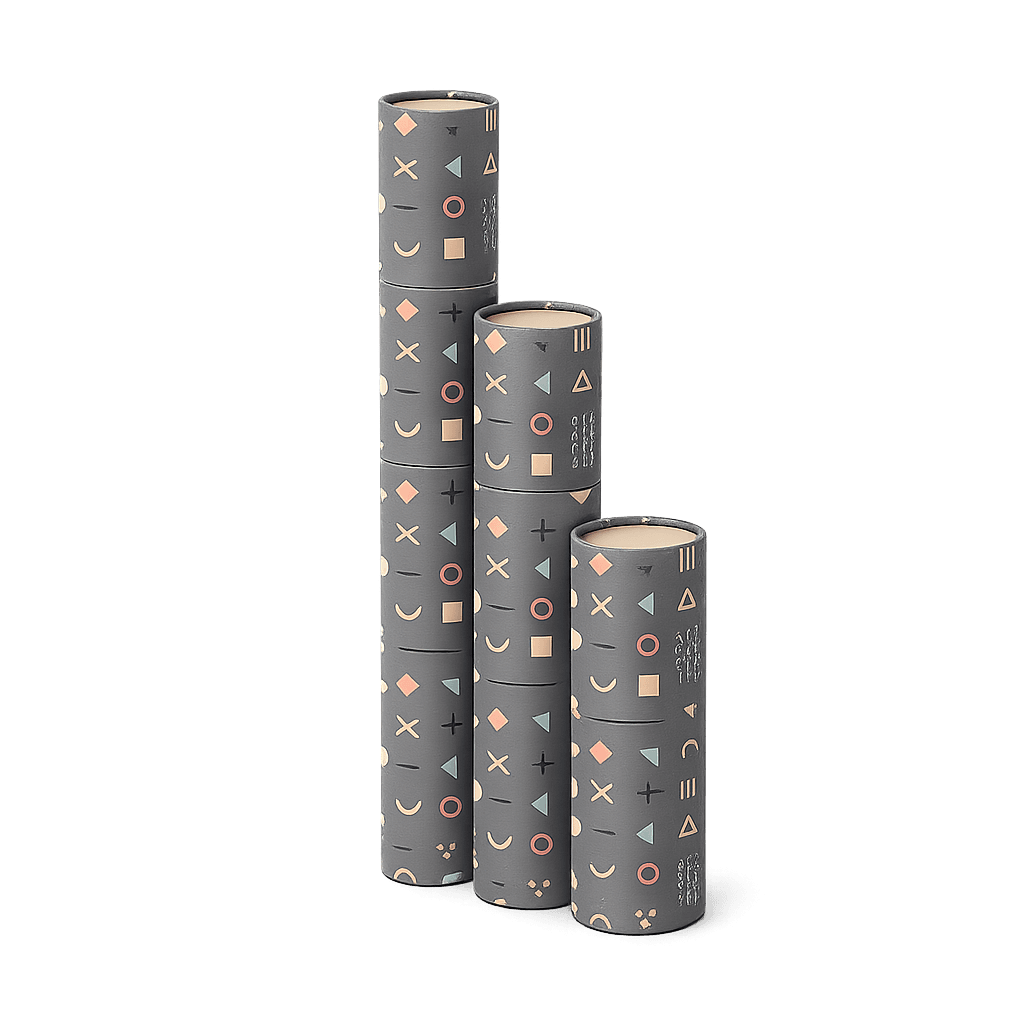 Custom Mailing Tubes paper tube packaging with a cylindrical build for storage, gifting, or premium product presentation