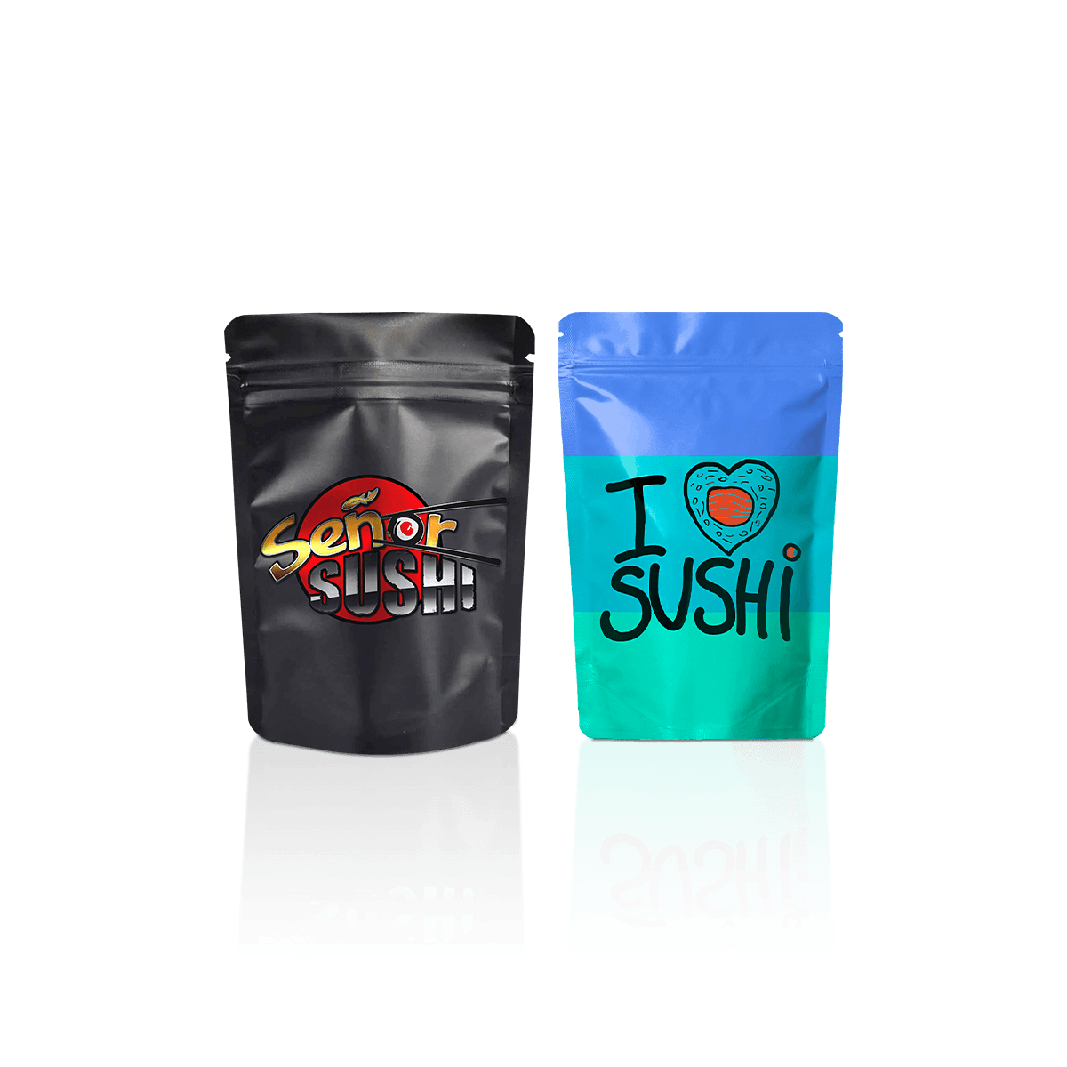 Sushi Mylar Bags