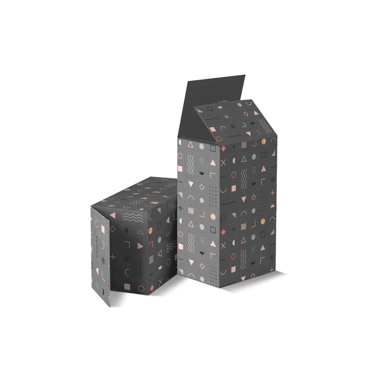 Seal-End Cartons used for retail packaging with printable panels, efficient assembly and tidy product fit