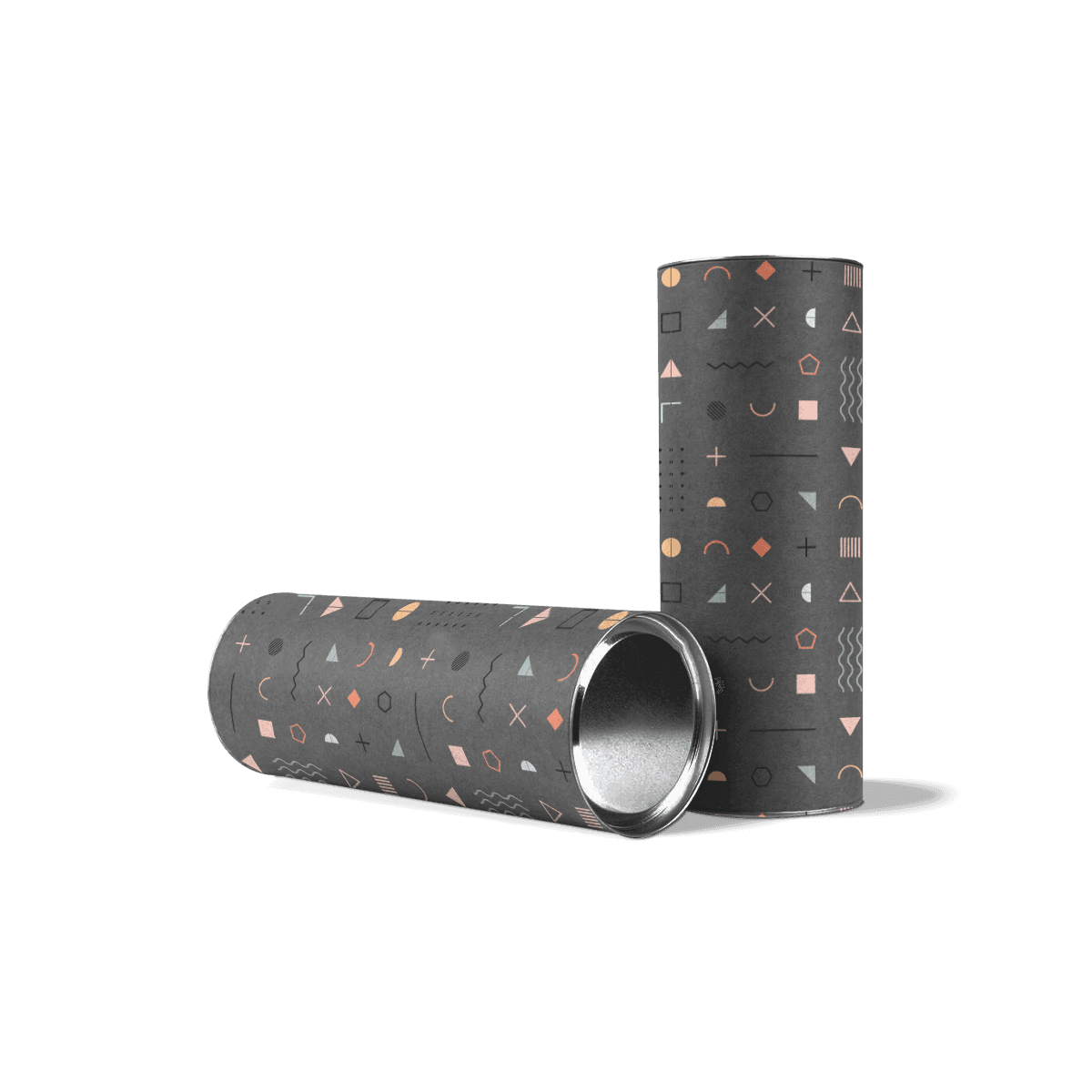 Metal-End Tubes packaging with a round profile, sturdy tube construction and efficient branded coverage