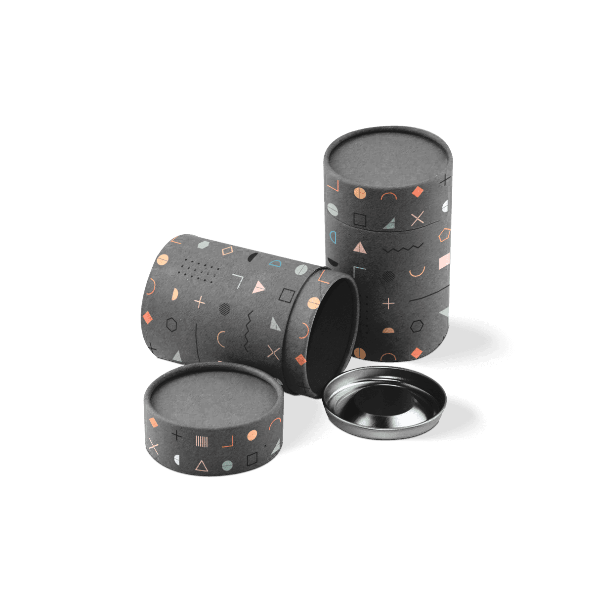 Corrugated Tubes with Lids