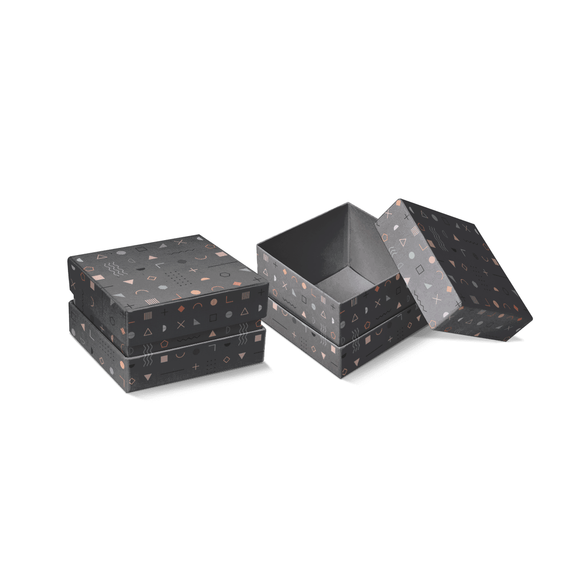 Shoulder Neck Rigid Boxes packaging with a structured build, polished edges, and a premium unboxing feel