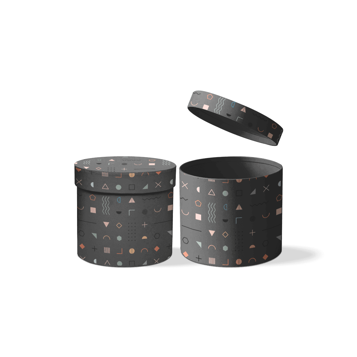 Round Corrugated Shipping Boxes