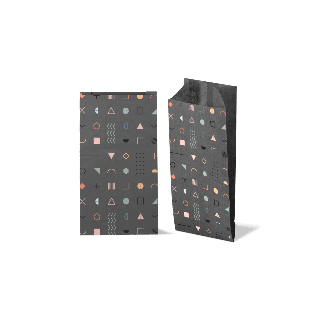 Pinch-Bottom Paper Bags shown as a practical paper bag for shopping, food service, or branded hand-carry packaging