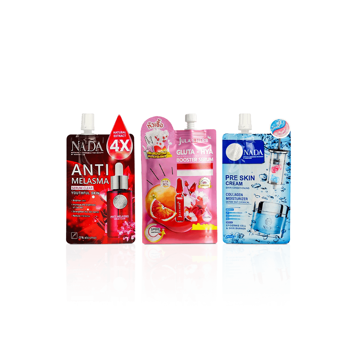 Serum Flexible Pouches