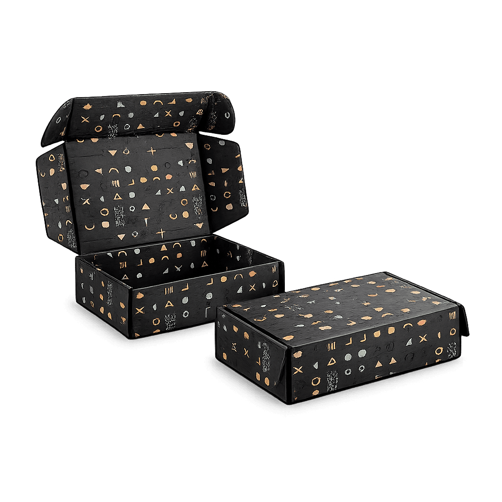 Mailer Boxes with Wings shown as a sturdy mailer for subscription orders, kits and e-commerce delivery