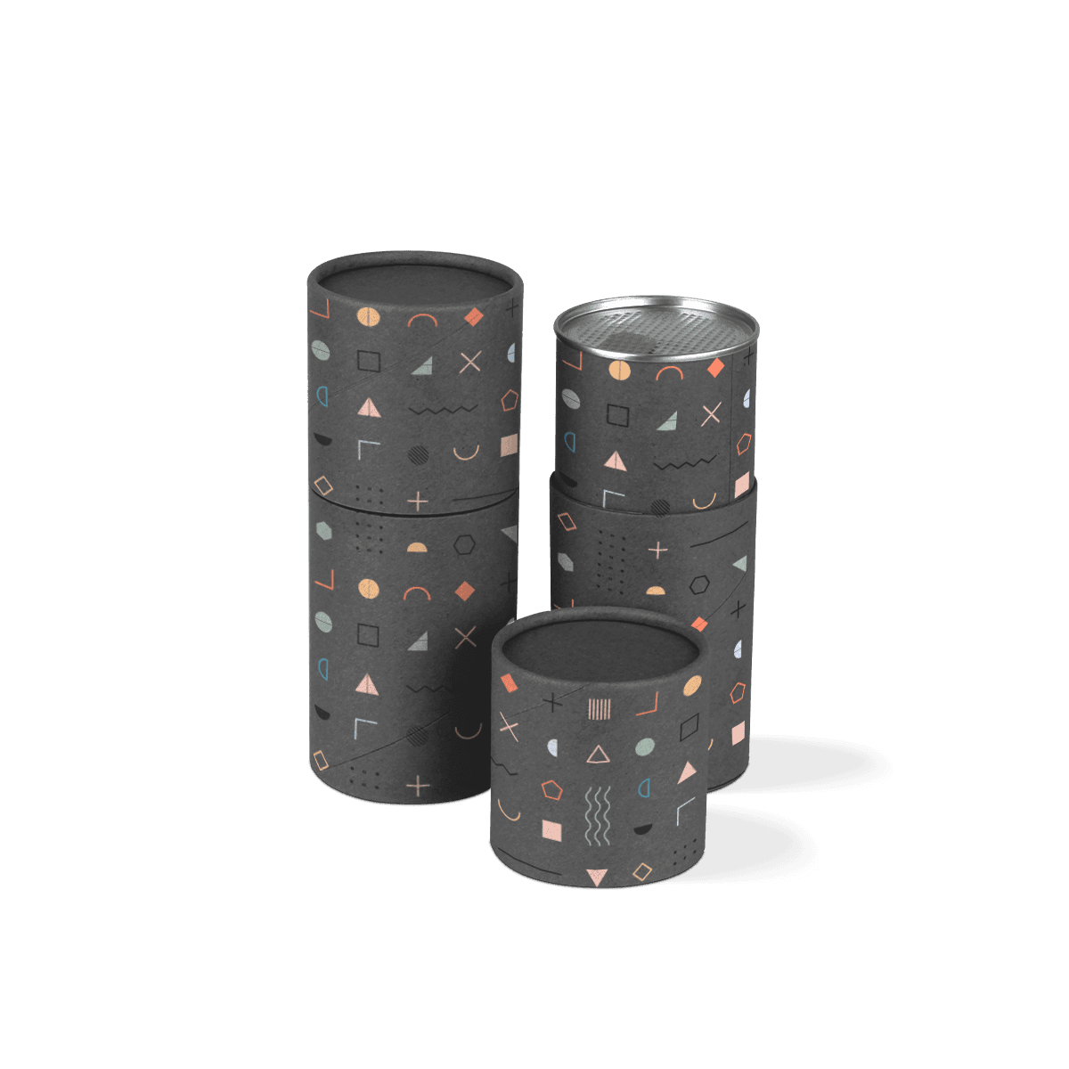 Cardboard Tubes with Covers