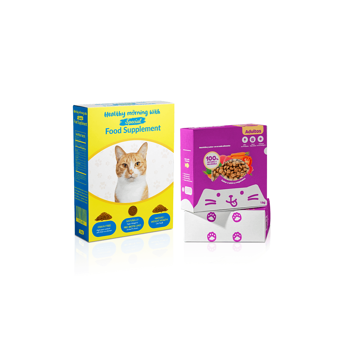 Cat Food Boxes