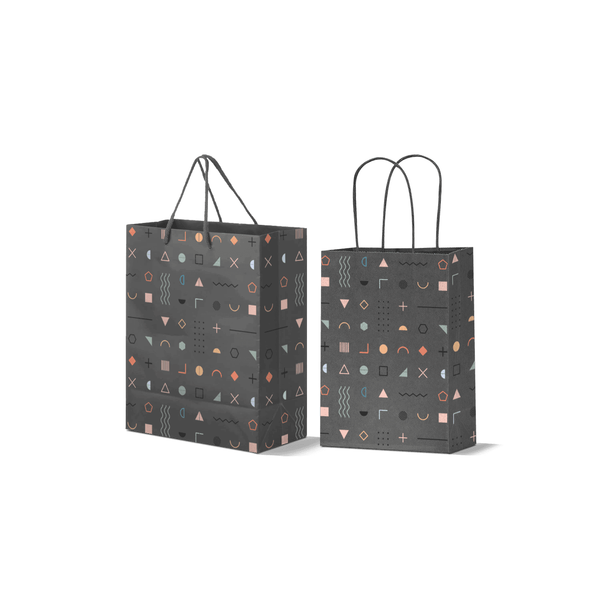 Party Paper Bags paper bag packaging with carry-friendly construction and printed branding for takeaway or retail