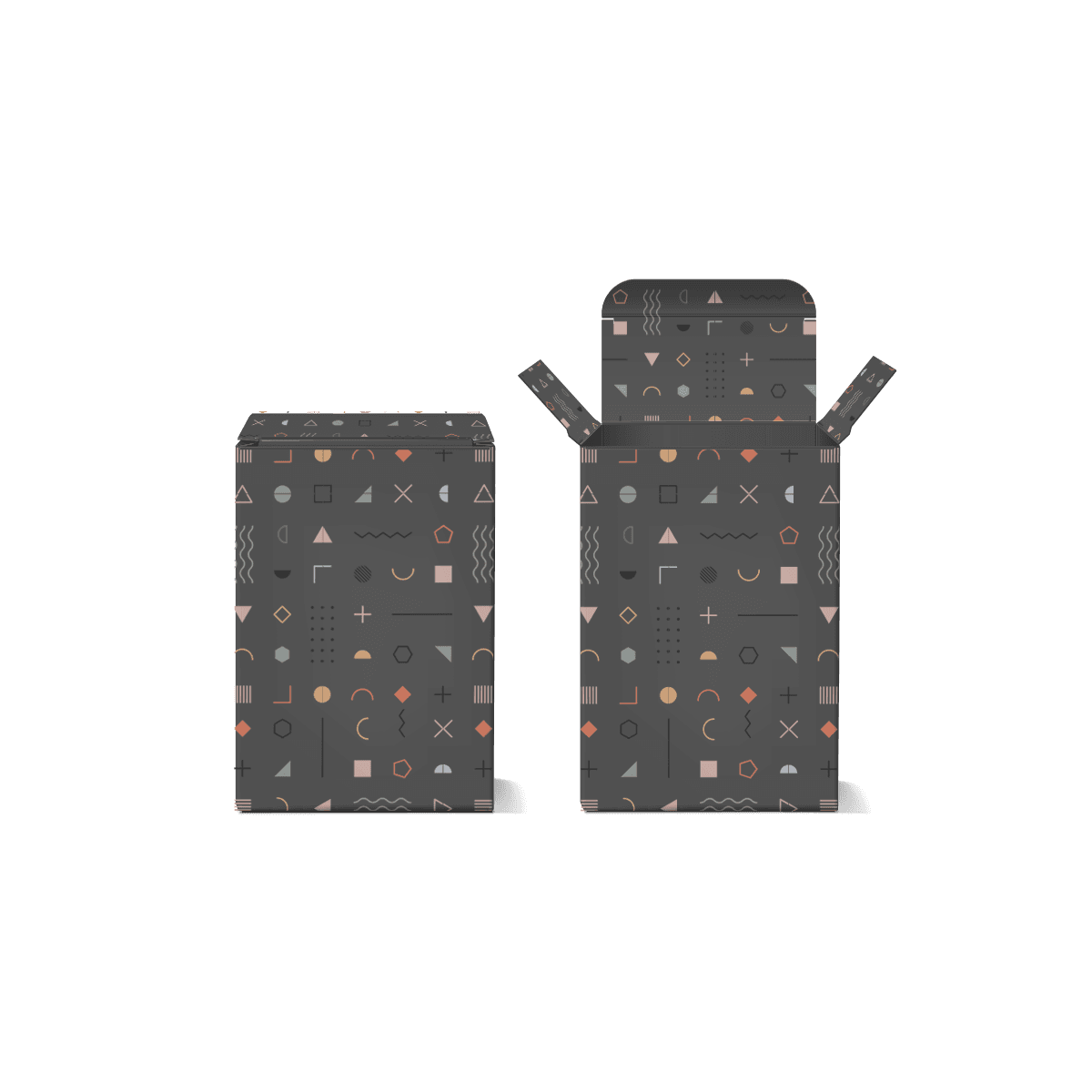 Straight Tuck-End Boxes custom box packaging with printable panels, product-fit structure, and branded presentation