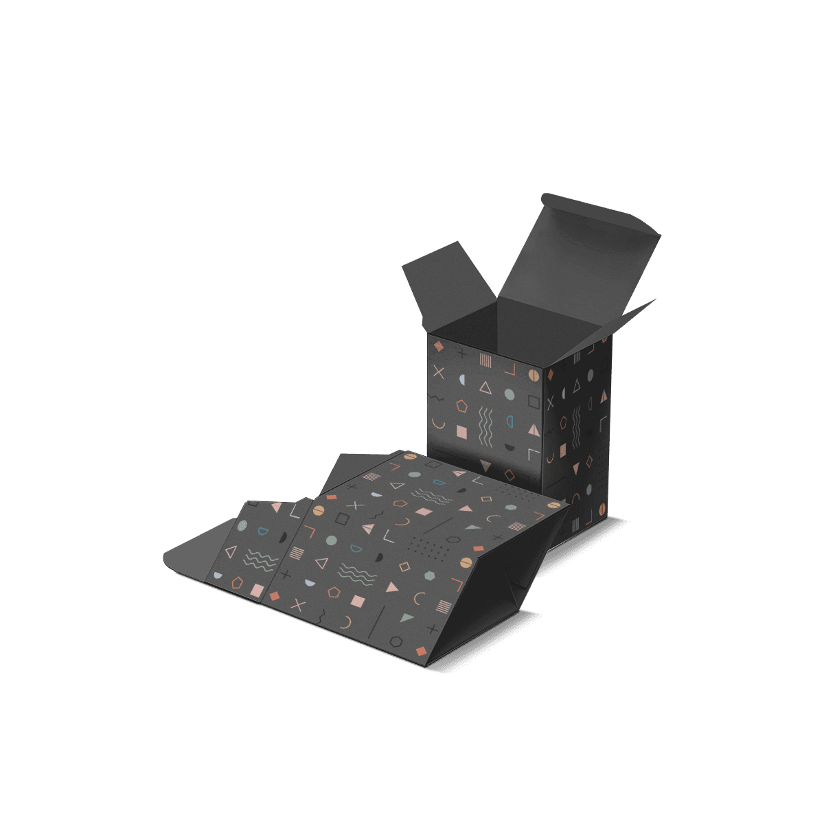 Automatic Bottom Boxes shown as a versatile custom box style for retail display, gifting, or e-commerce use