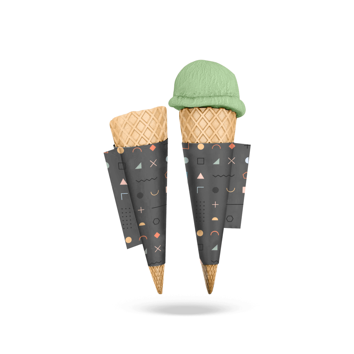 Custom Printed Cone Sleeves