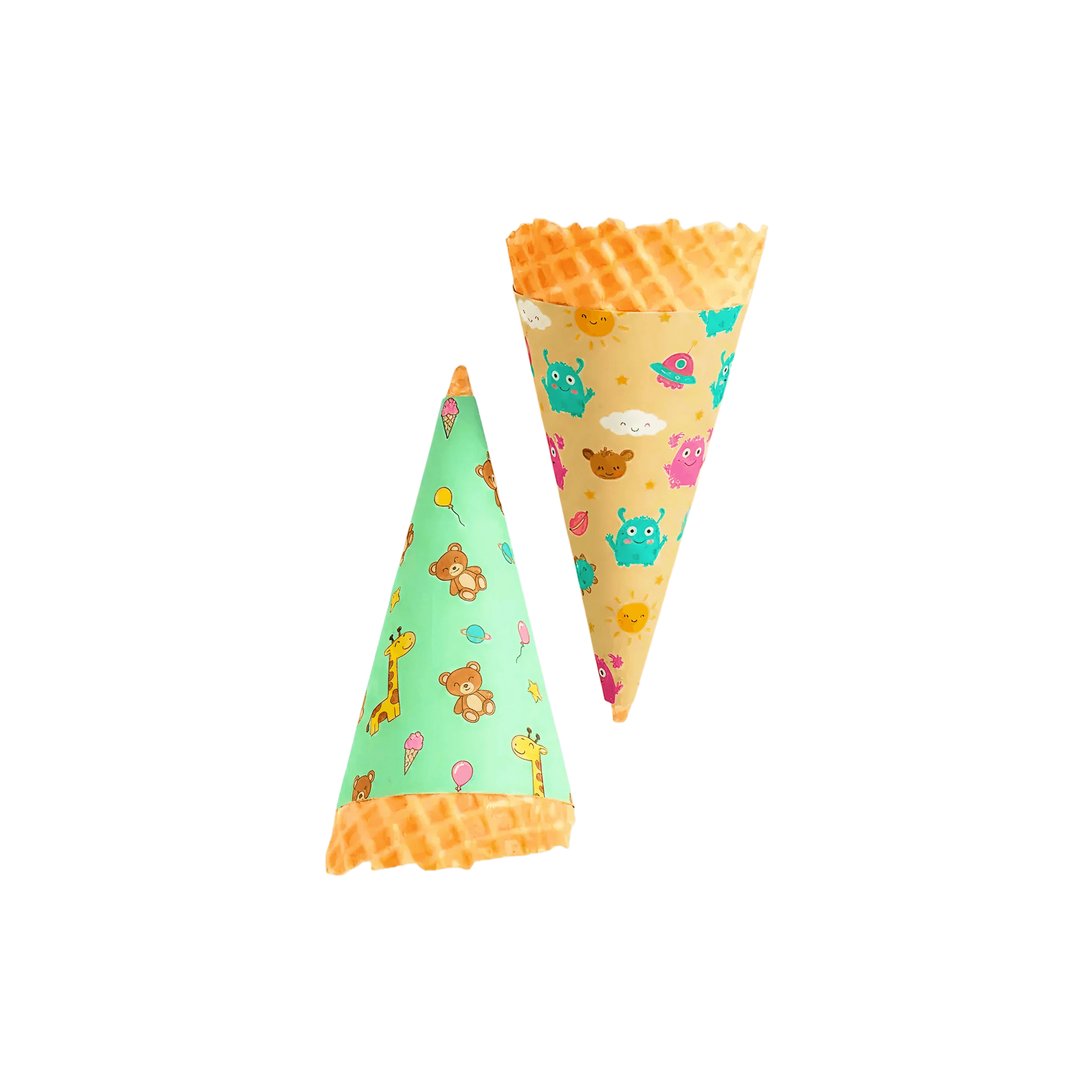 Child-Size Cone Sleeves