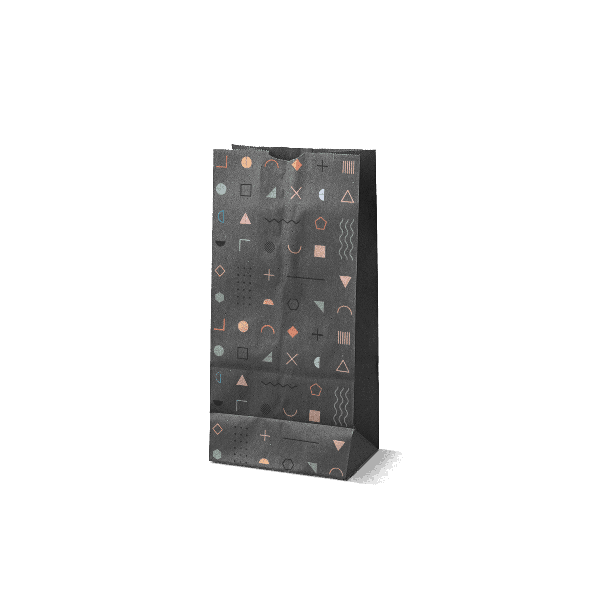 Self-Opening Sacks shown as a practical paper bag for shopping, food service, or branded hand-carry packaging