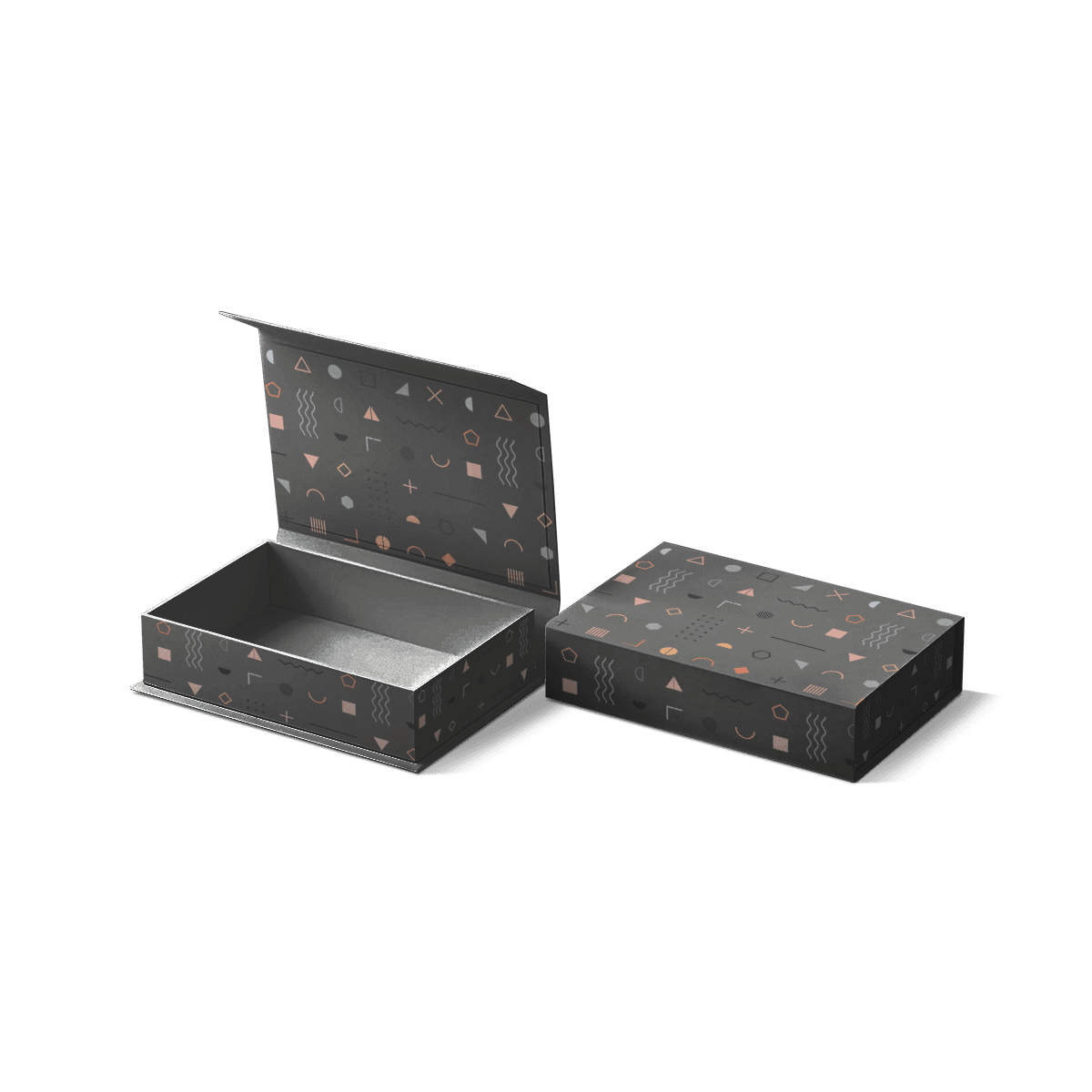 Flip-Top Rigid Boxes packaging with a structured build, polished edges, and a premium unboxing feel