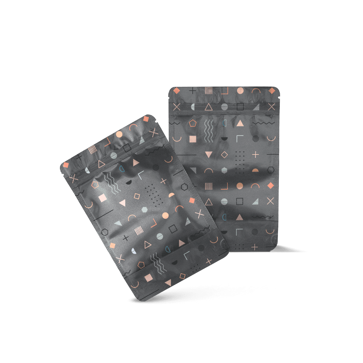 Flat Pouches shown as a pouch format for product freshness, efficient storage, and branded retail display